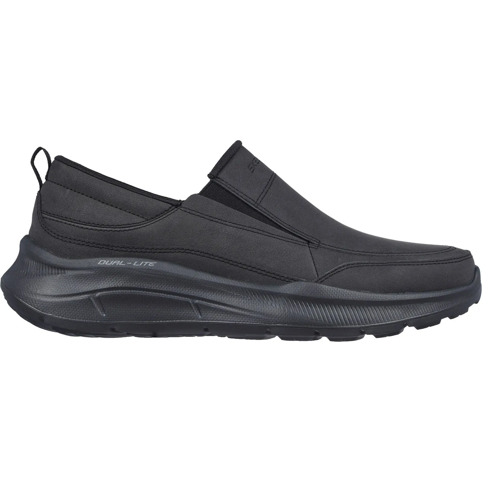 Men's Wide Fit Skechers 232517 Equalizer 5.0 Harvey Trainers - Black