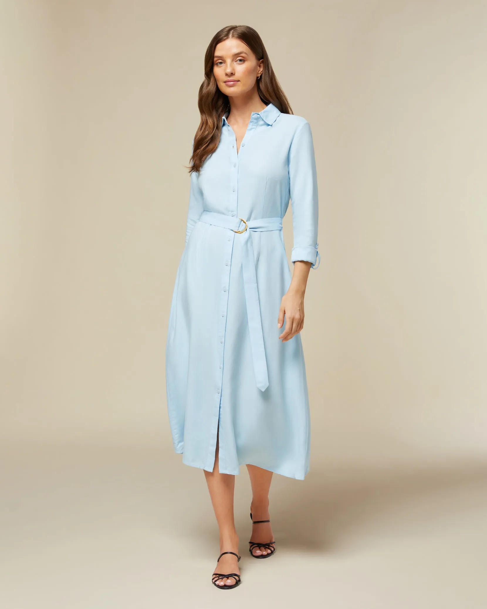 Midi Shirt Dress