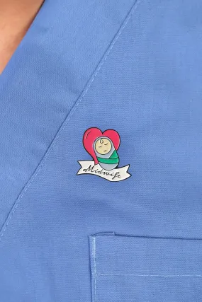 Midwife Heart Pin