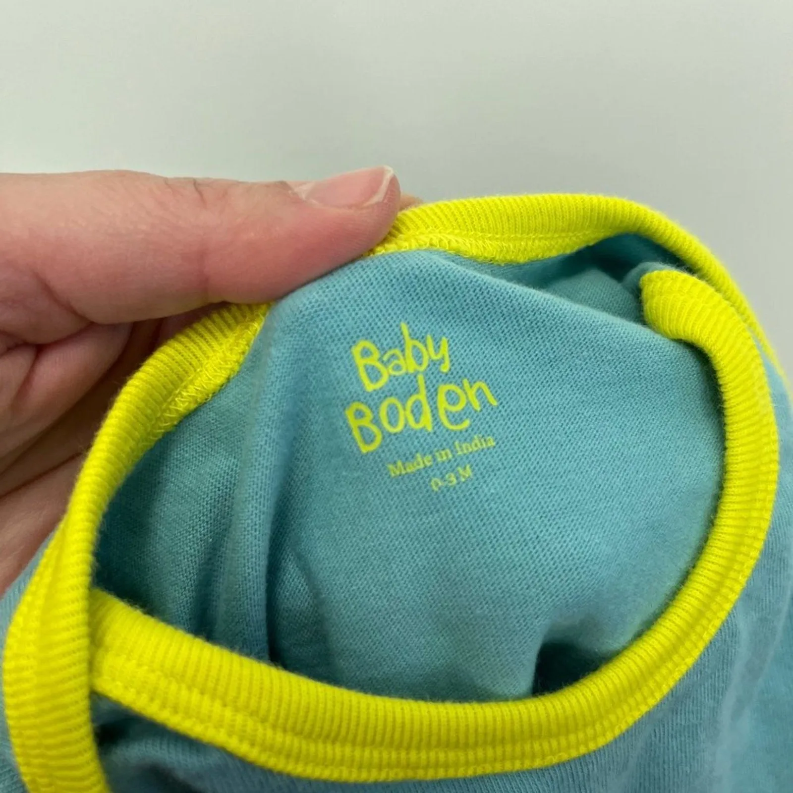 Mini Boden Girls Pear Dress 0-3 Months