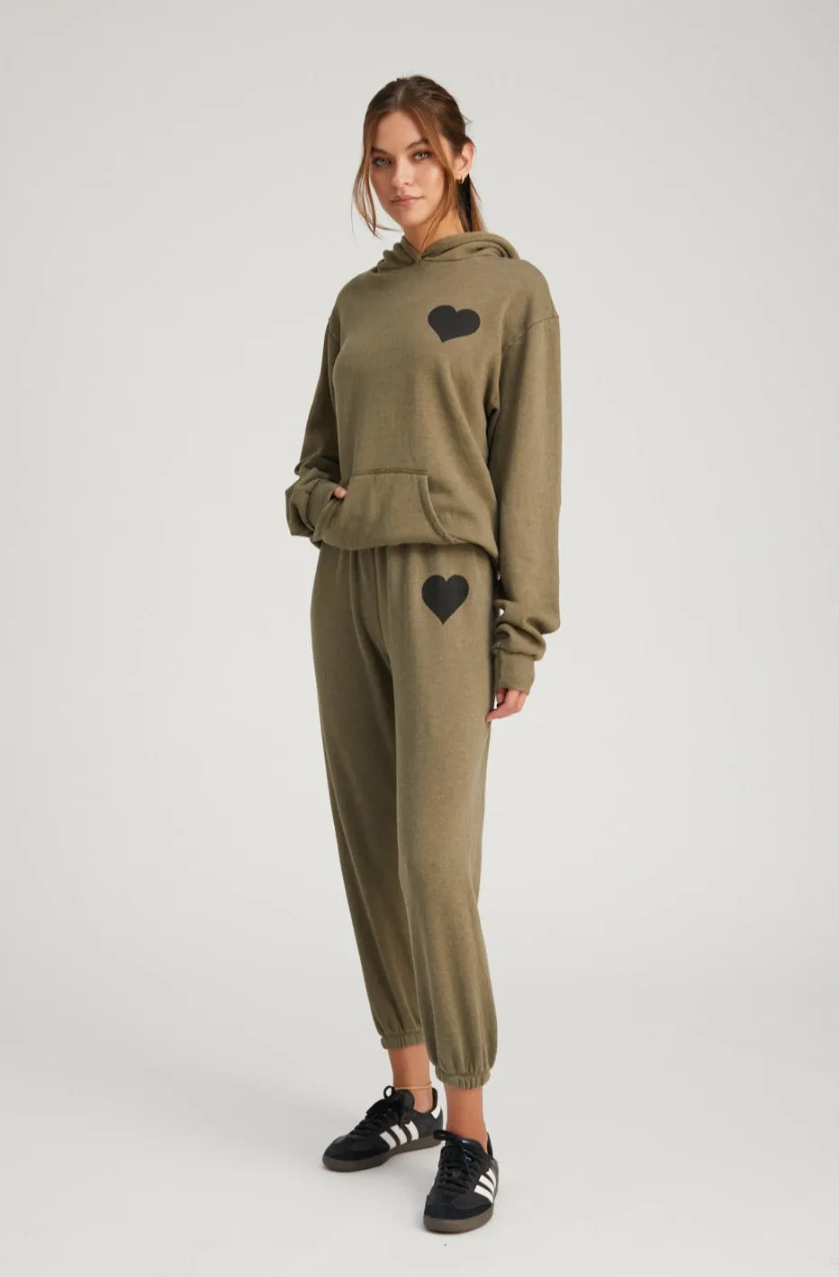 Moss Heart Hoodie