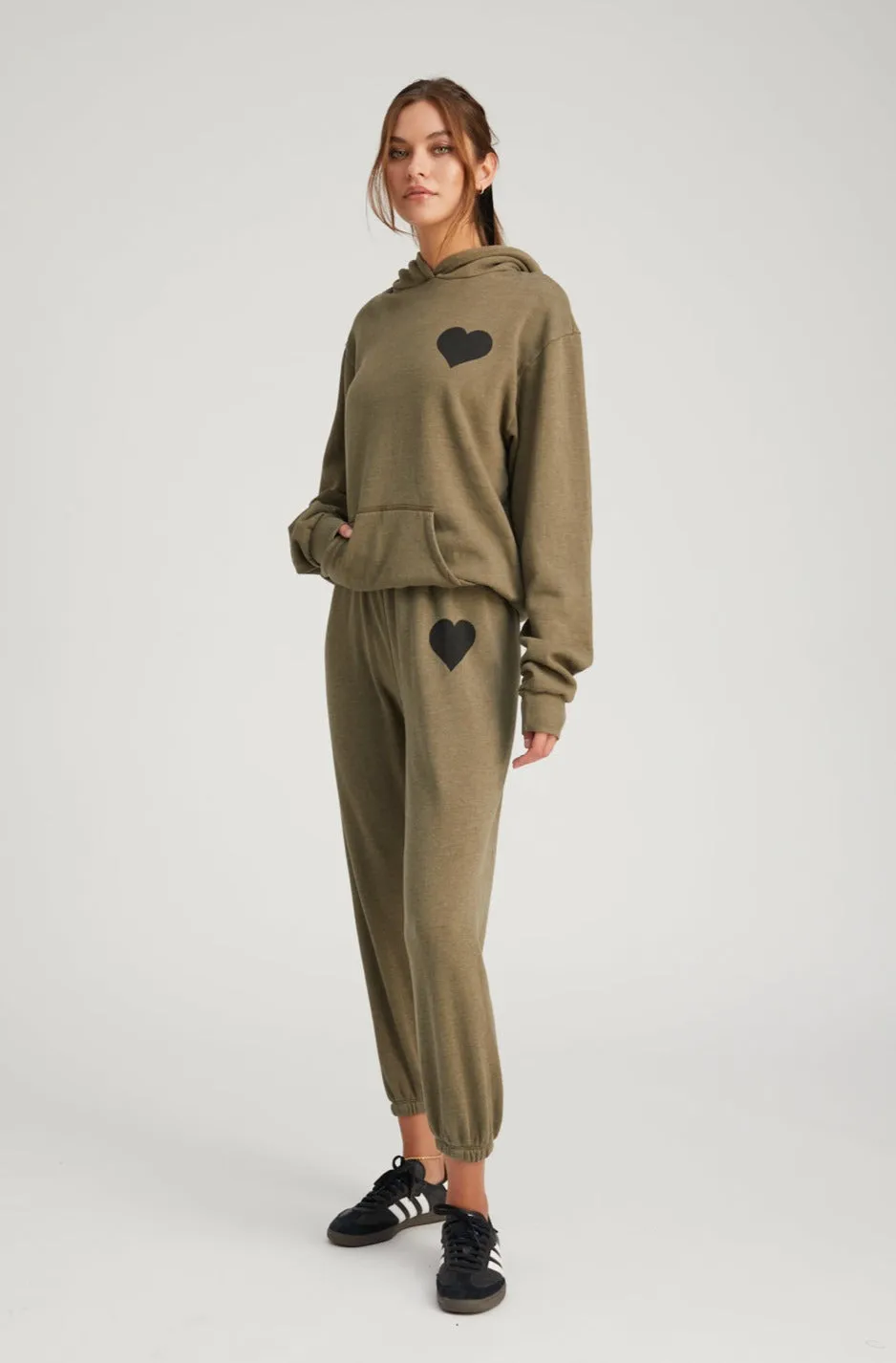 Moss Heart Hoodie