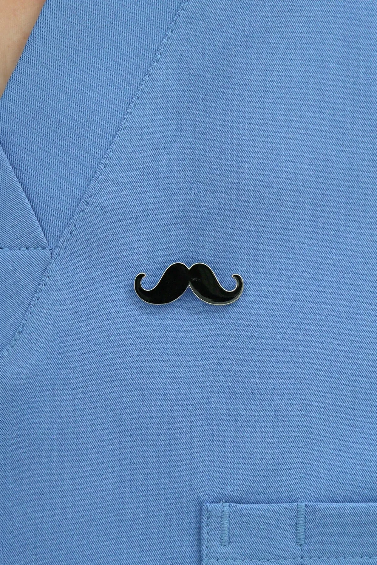 Mustache Pin