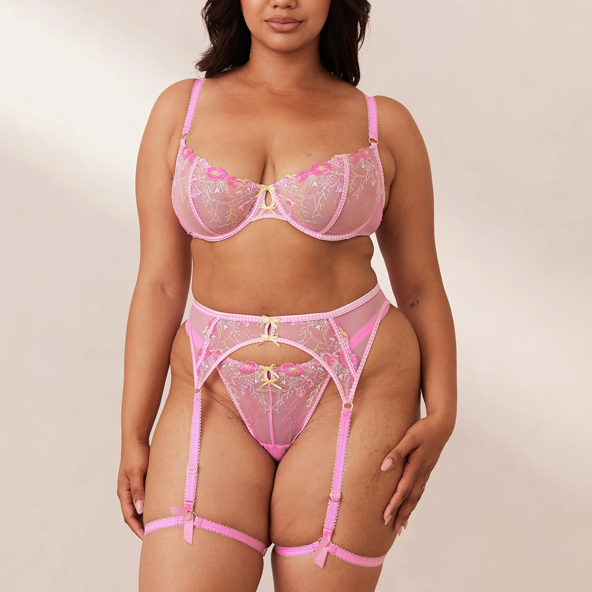 Nelly Intimates Bra (Set) - Pink