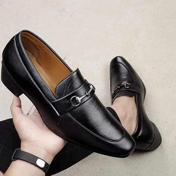 New Arrival Classy Design Height Increasing Formal Slip-On Shoes For Men's-JonasParamount