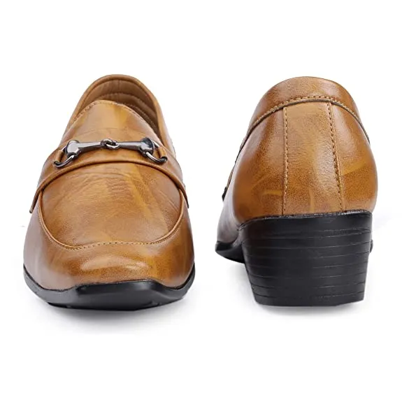 New Arrival Classy Design Height Increasing Formal Slip-On Shoes For Men's-JonasParamount