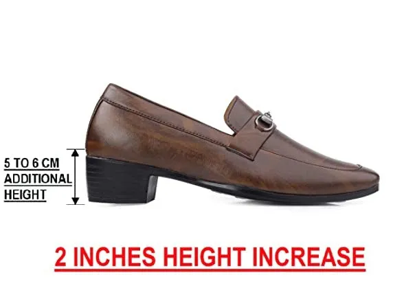 New Arrival Classy Design Height Increasing Formal Slip-On Shoes For Men's-JonasParamount