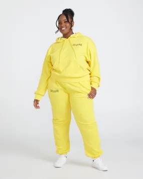 OFUURE Hoodie Jogger Set -YELLOW