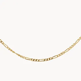 Oh So Fine Figaro Chain in Gold