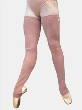 Old Rose Long Dance Leg Warmers MP907