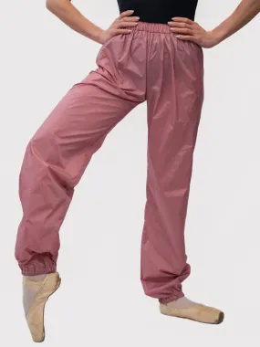 Old Rose Warm-Up Dance Trash Bag Pants MP5003