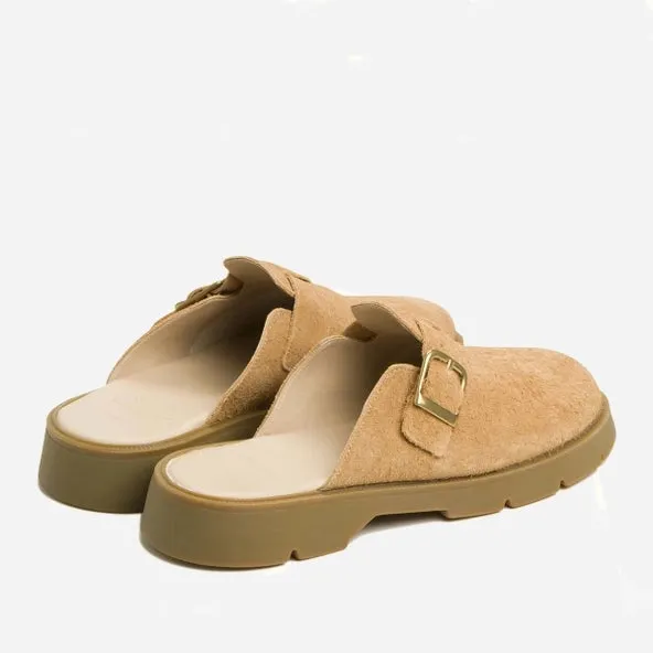 PACHA VP OAK CLOG - CARAMEL