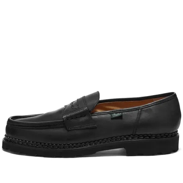 PARABOOT Reims Leather Loafer Black