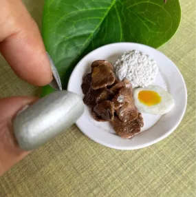 Philippino Tapsilog Miniature Food Magnet