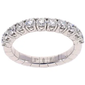 Picchiotti Xpandable 18K White Gold Round Diamonds Band Ring