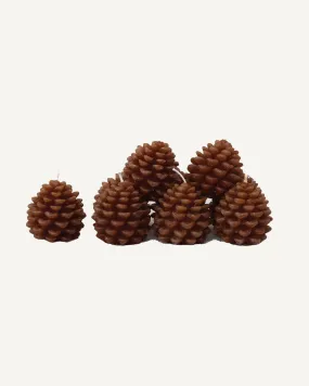 Pinecone Tealights (Set of 9)