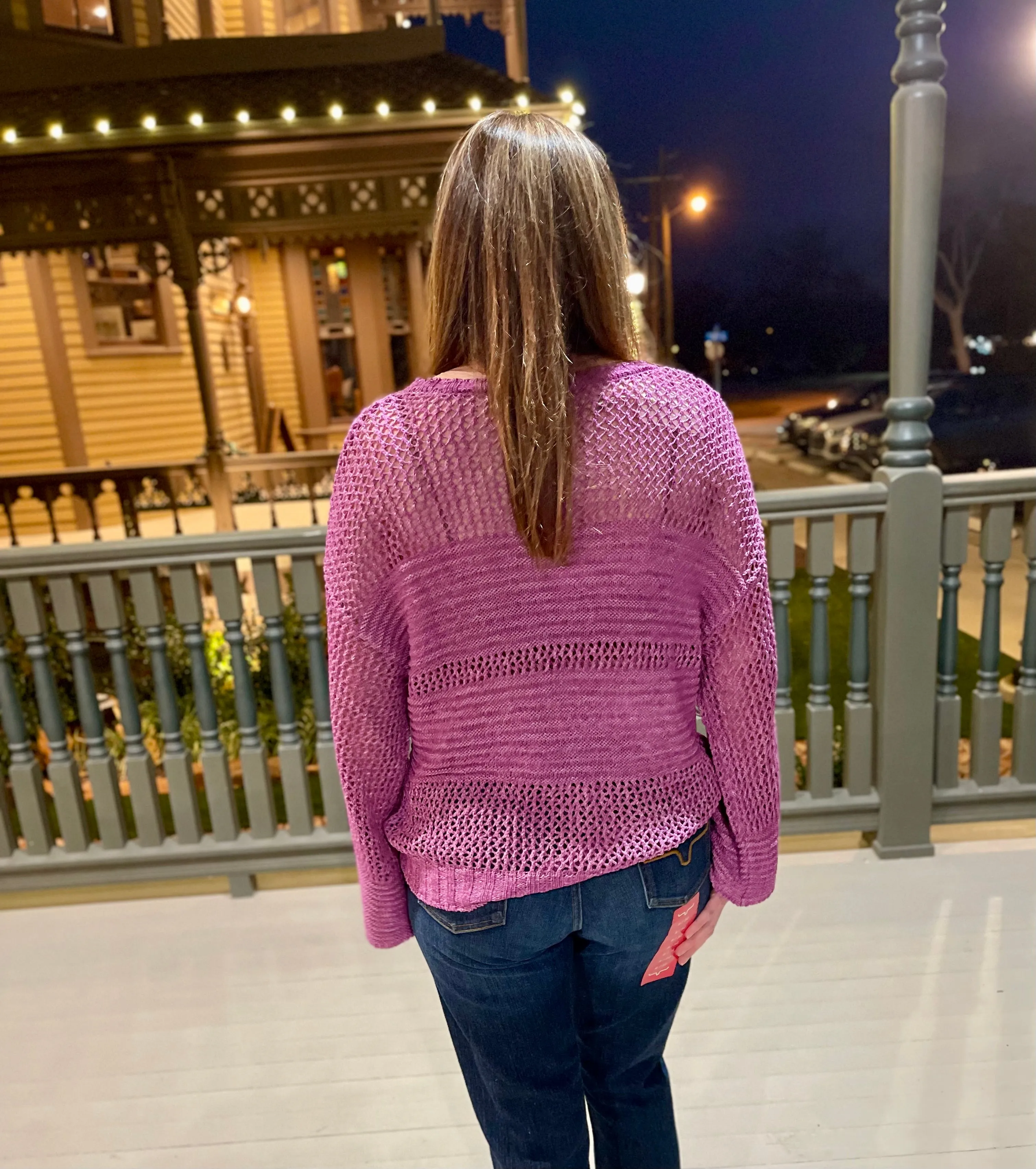 Plum Crazy Sweater