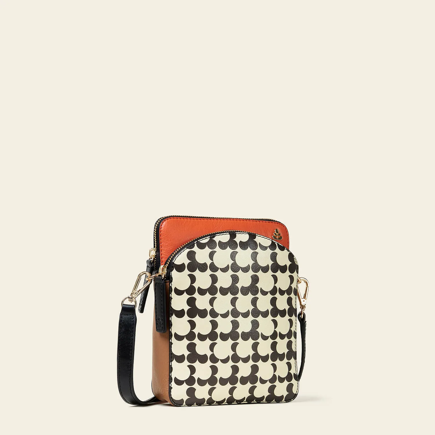 Portia Tall Crossbody - Eclipse Chocolate