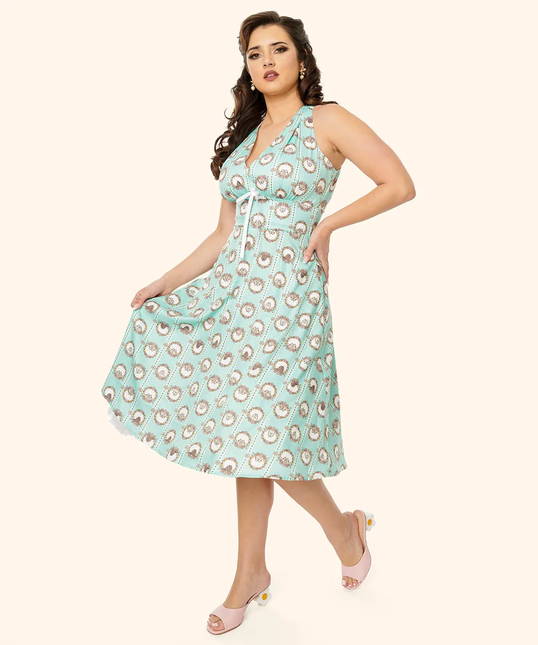 Pusheen Springtime Halter Dress