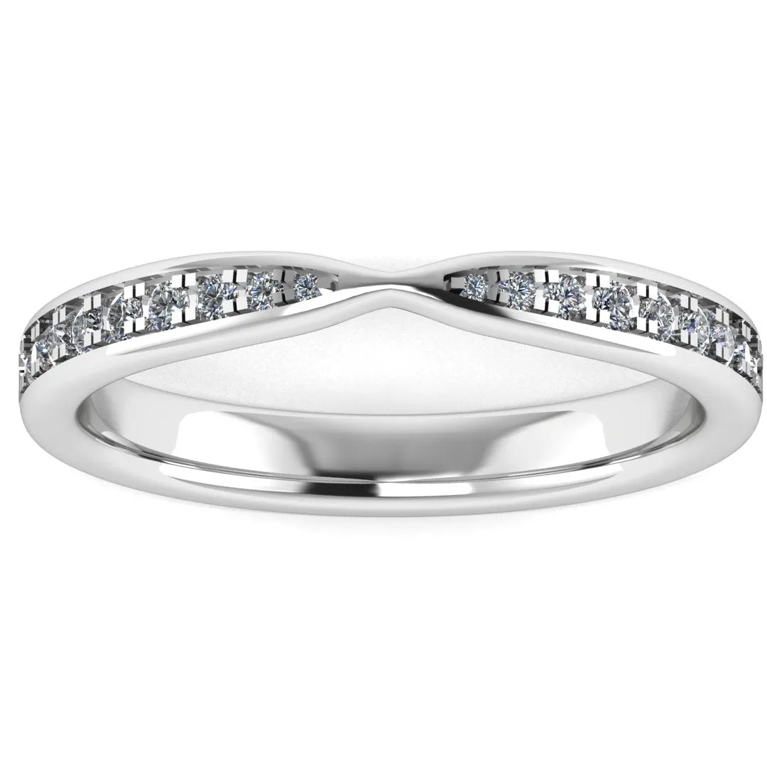 "Sole" 0.15ct Diamond Gradient Eternity Ring ET64