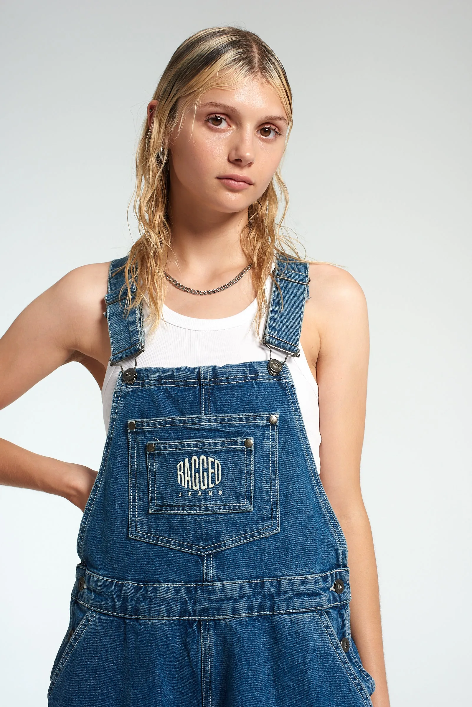 Ragged Blue Dungarees