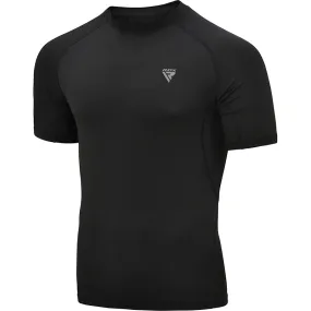 RDX T15 Short Sleeve Black Rash Guard