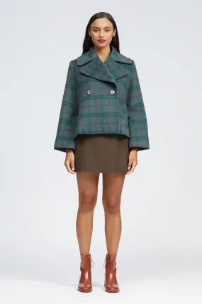 Rörö Jacket Charcoal/Green Check