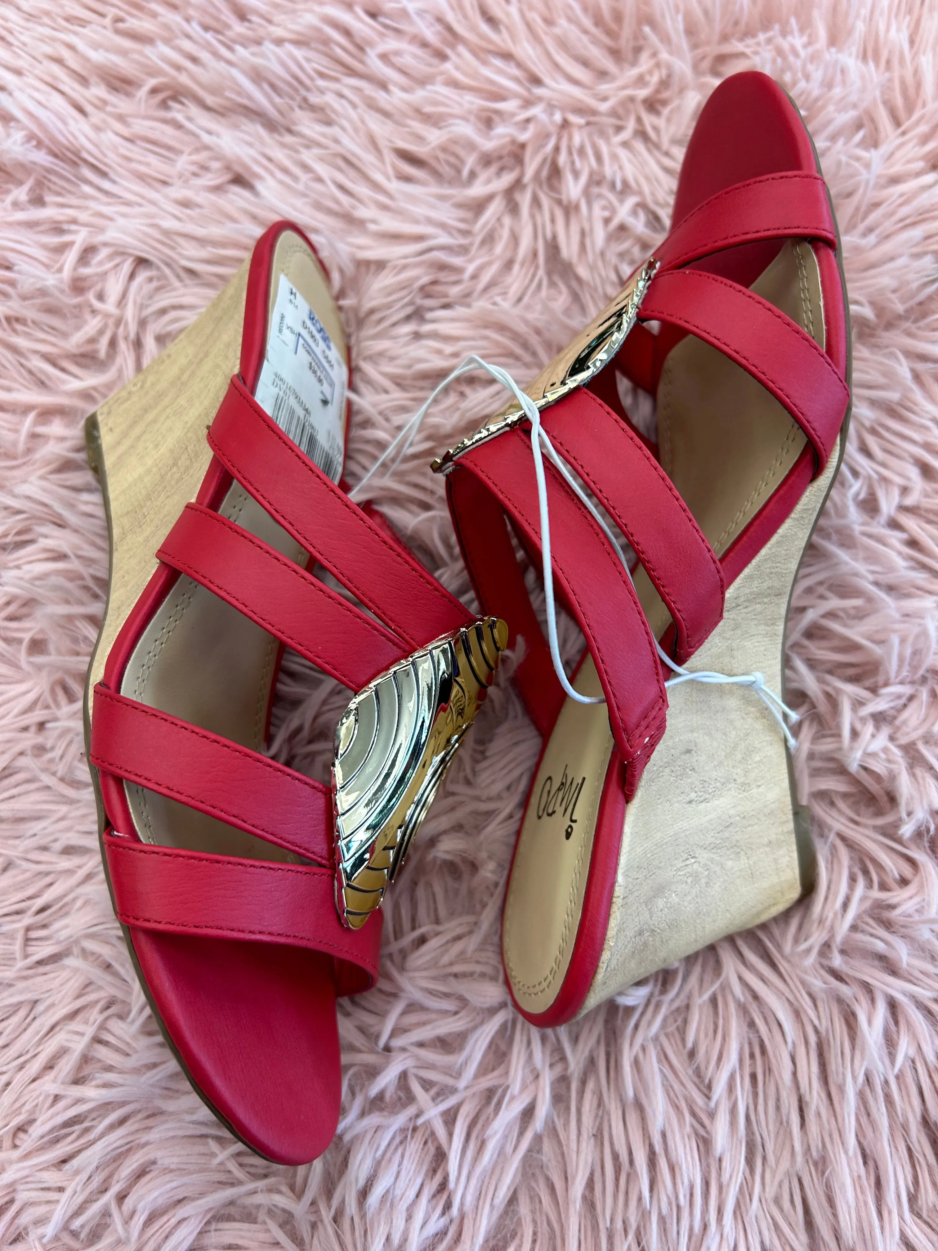 Ruby Shoes Heels Wedge Impo, Size 7