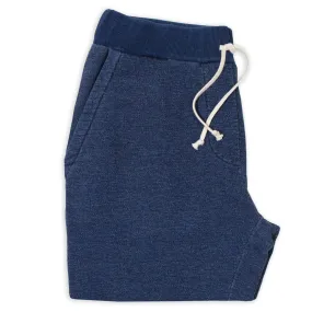 Sea Washed Indigo Fleece Sweatpants