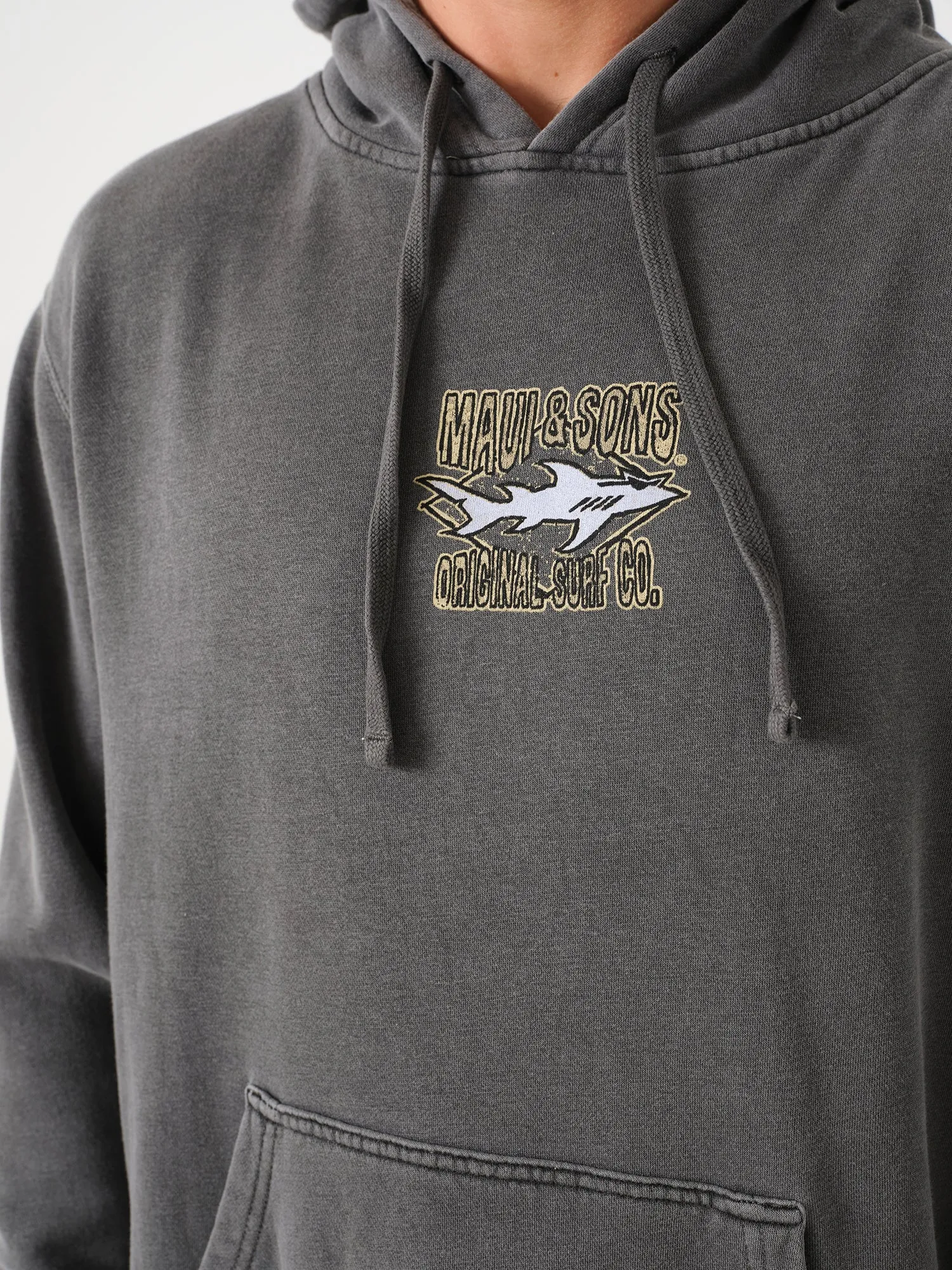 Shark Surf Co Hoodie in Black