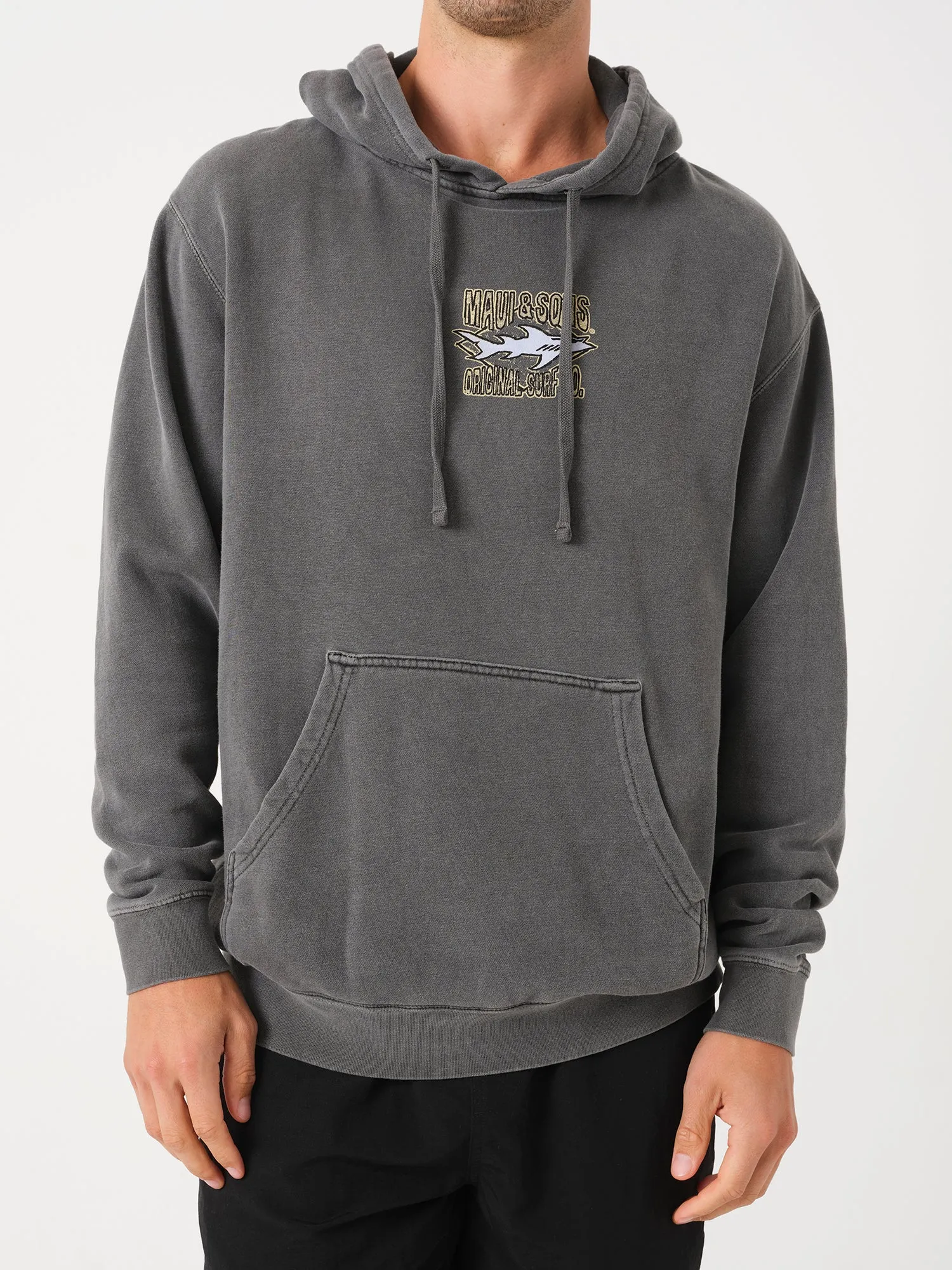 Shark Surf Co Hoodie in Black