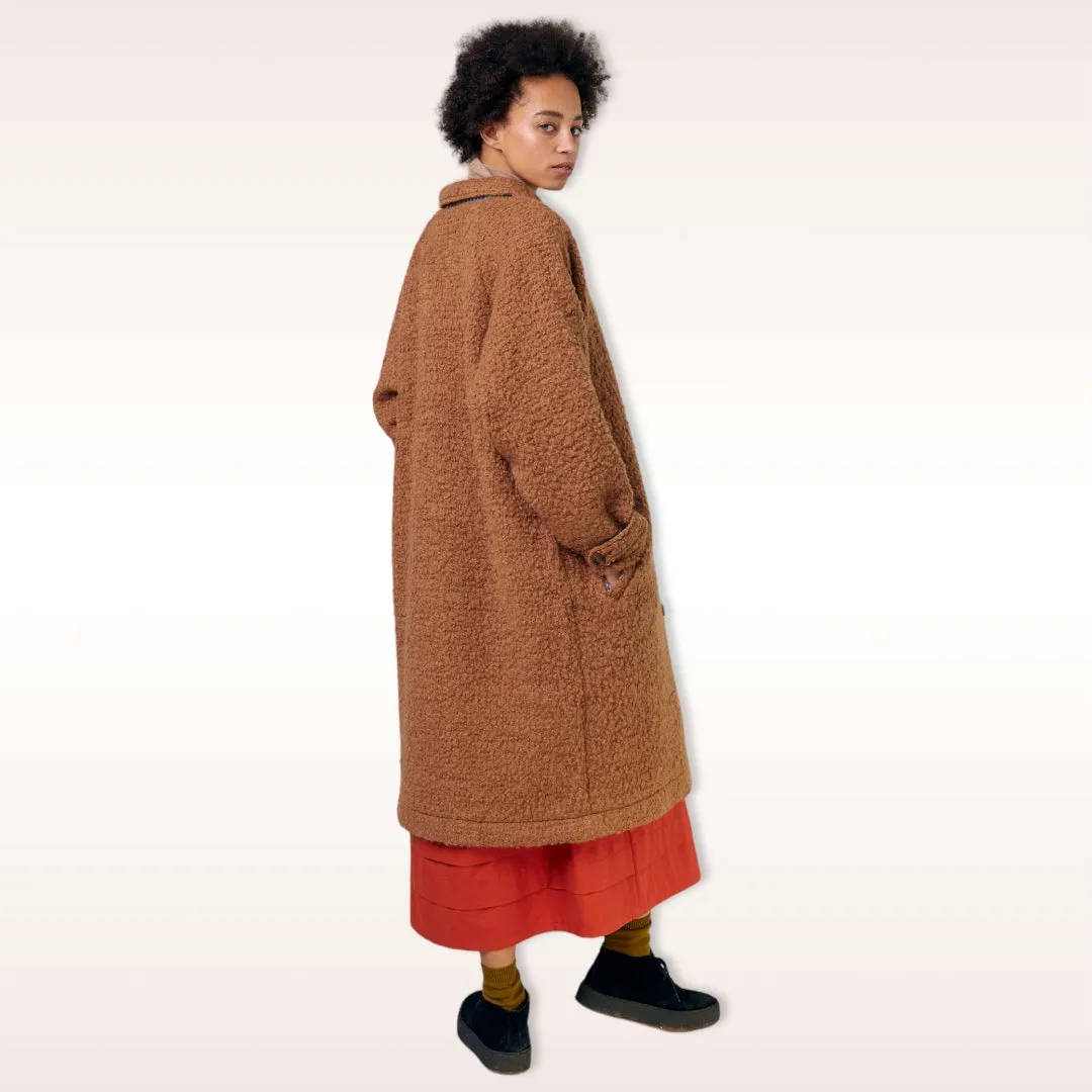 Sideline Joan Coat Tobacco