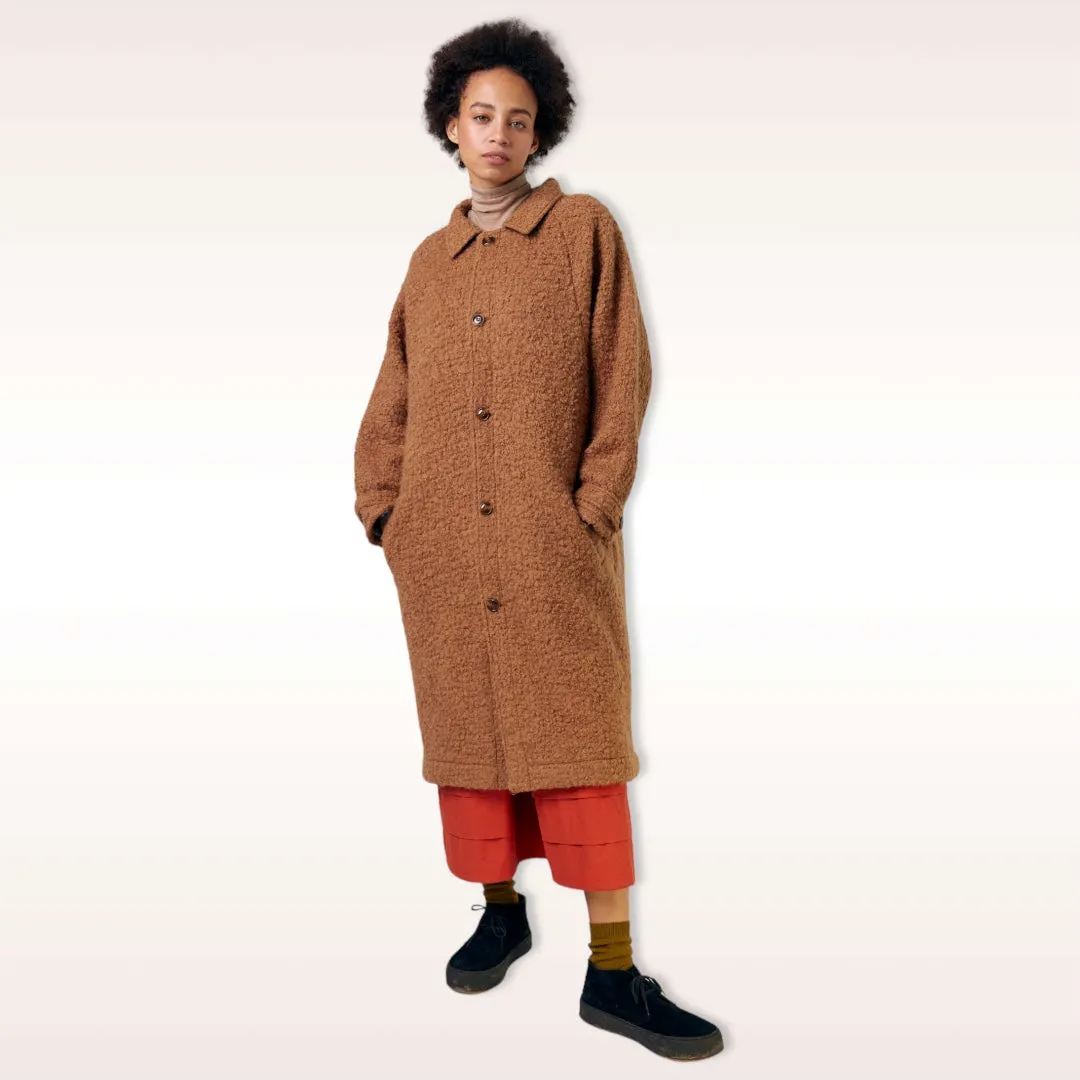 Sideline Joan Coat Tobacco