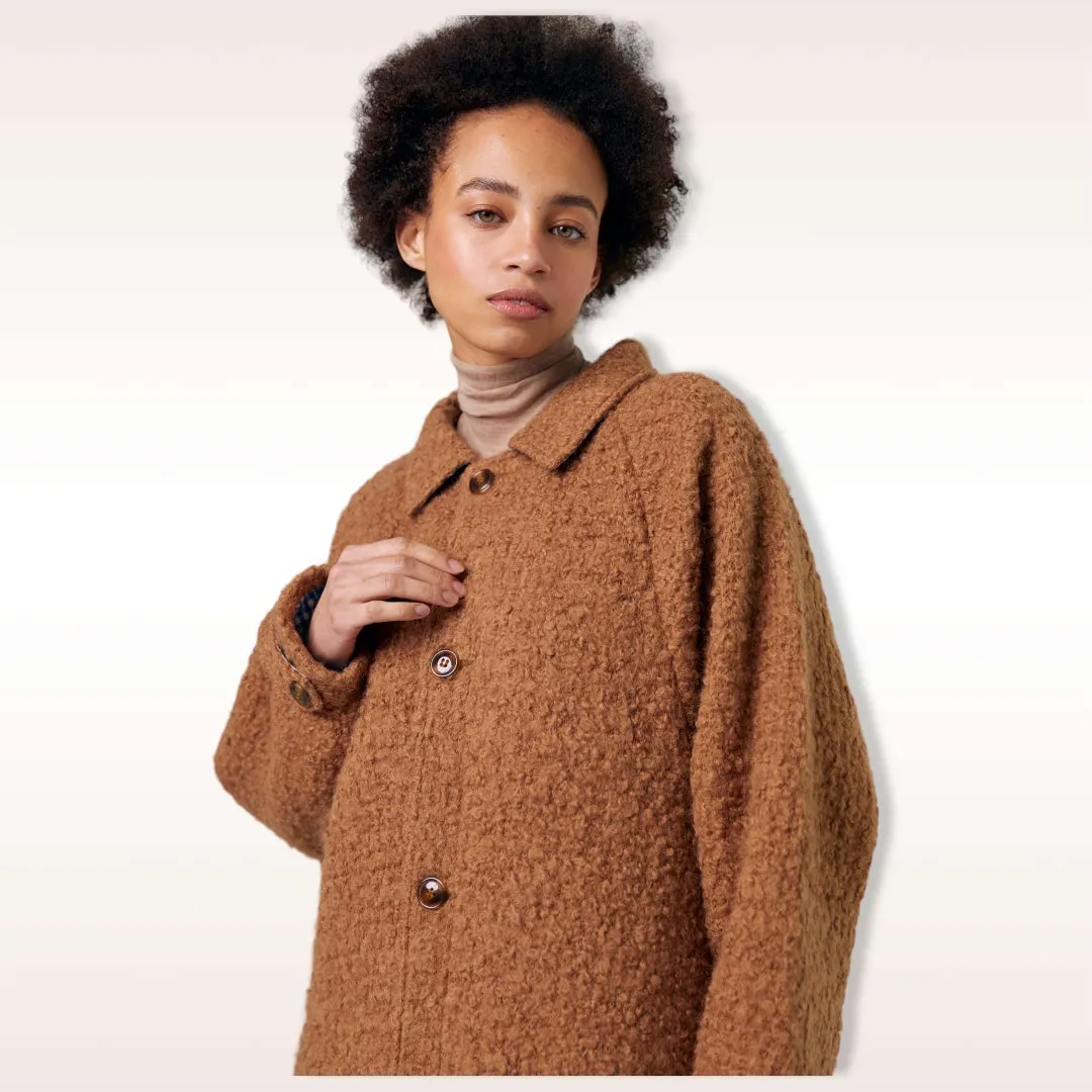 Sideline Joan Coat Tobacco