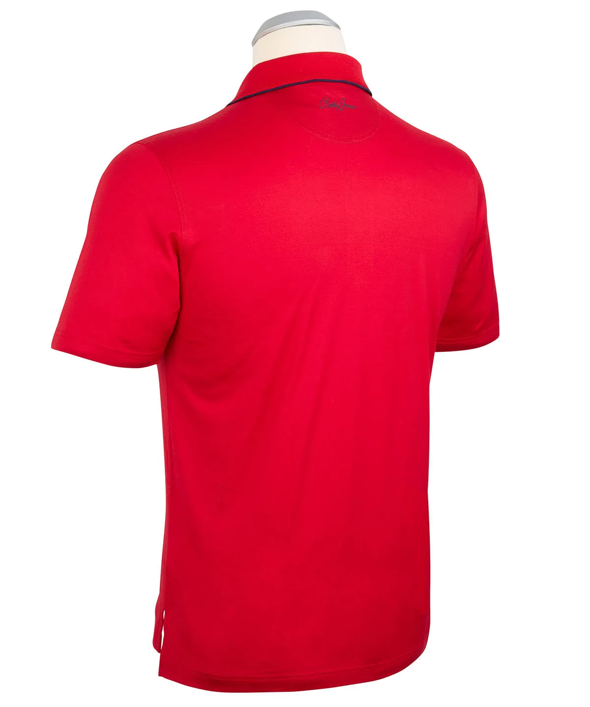 Signature 100% Mercerized Cotton Solid Polo Shirt with Tipping