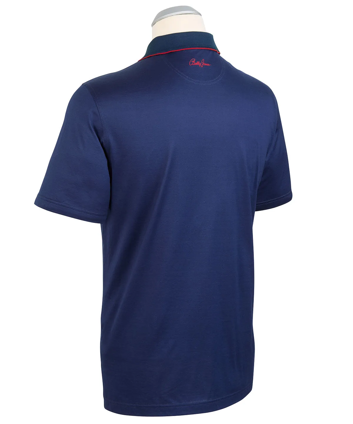 Signature 100% Mercerized Cotton Solid Polo Shirt with Tipping