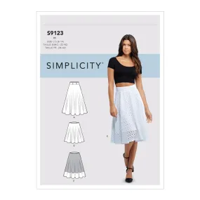 Simplicity Sewing Pattern S9123 Misses' Skirts