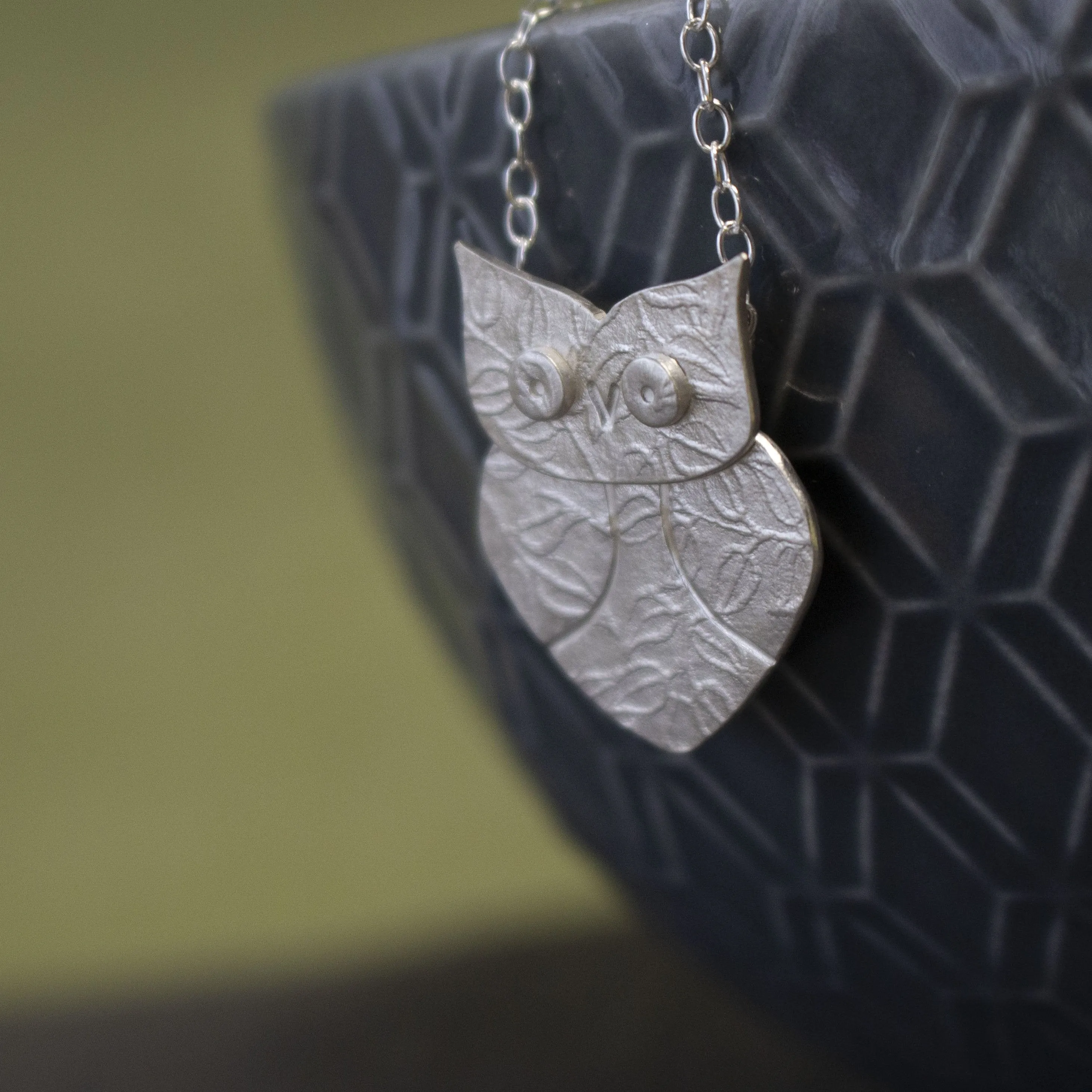 Small Owl Pendant