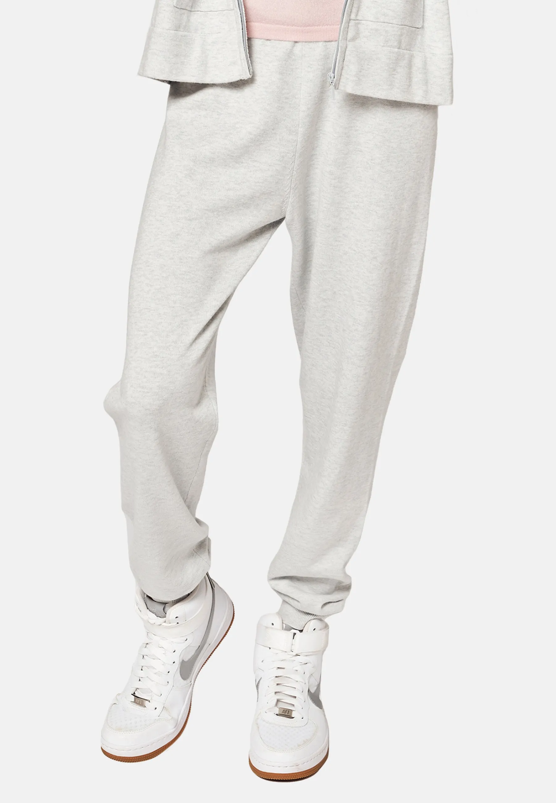 Sporty Cotton Cashmere Joggers