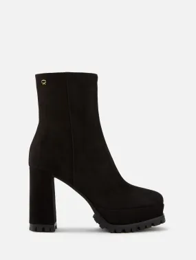 Suede Platform Boot 70mm