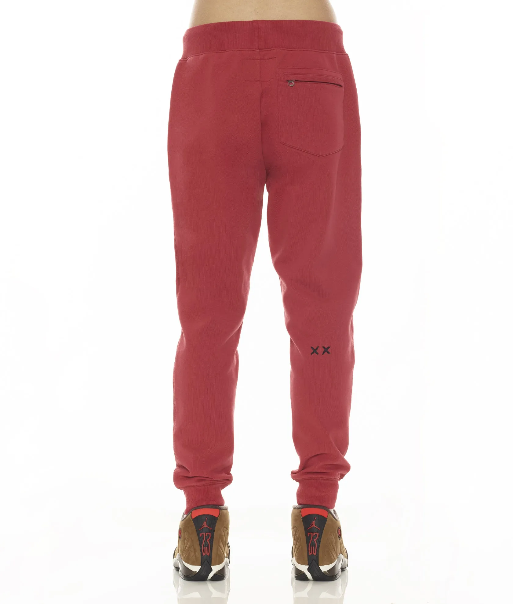 SWEATPANT IN GARNET