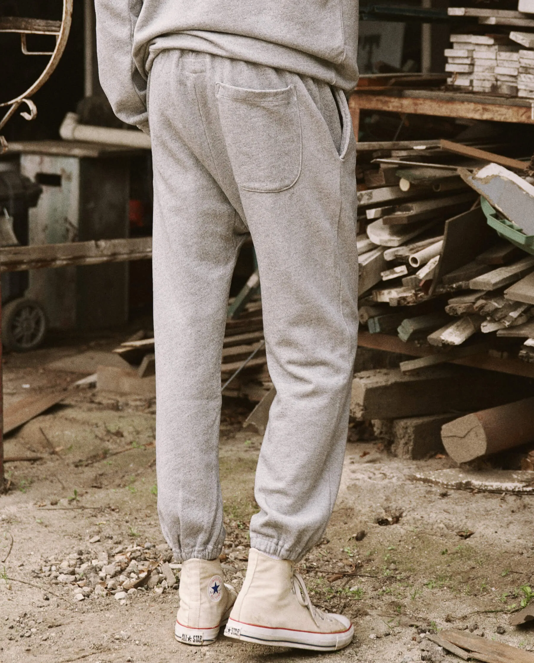 The Men's Stadium Sweatpant. -- Varsity Grey