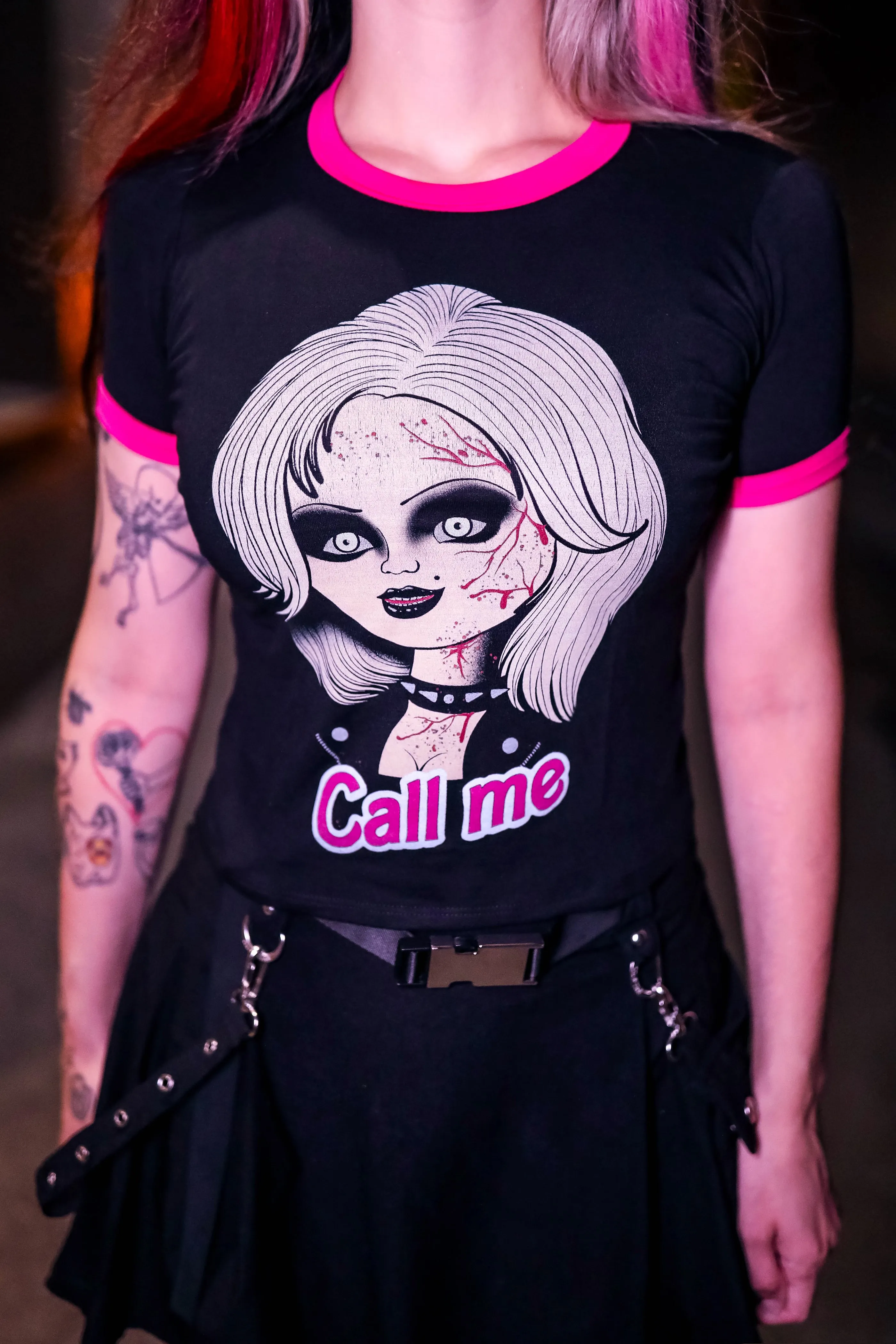 Tiffany (Call me) Ringer Tee