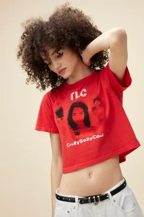 TLC Crazy Sexy Cool Boxy Crop Tee