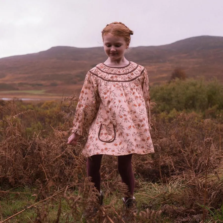 TULIP DRESS, AUTUMN FLORAL