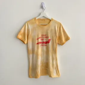 Upcycled Sunshine Dyed Ringer Tee