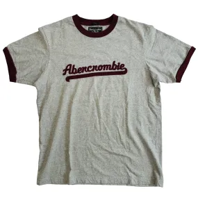 Vintage Abercrombie & Fitch Ringer T-Shirt (Medium)