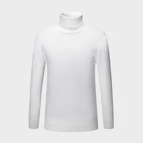 Warm Slim Fit Turtleneck Men Pullover