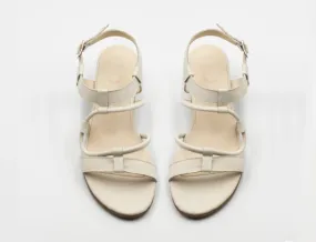 White Cactus - White Sandals