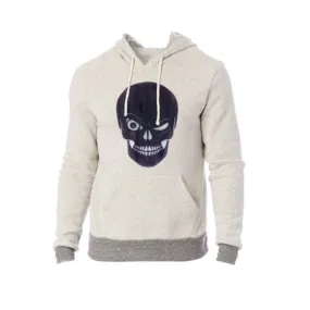 WINKING SKULL FLEECE HOODIE